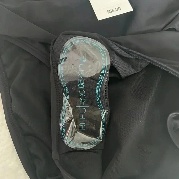 Bleu Rod Beattie Ring Me Up Over Shoulder Ring Swim Top and High Waist Bottom - Picture 12 of 14